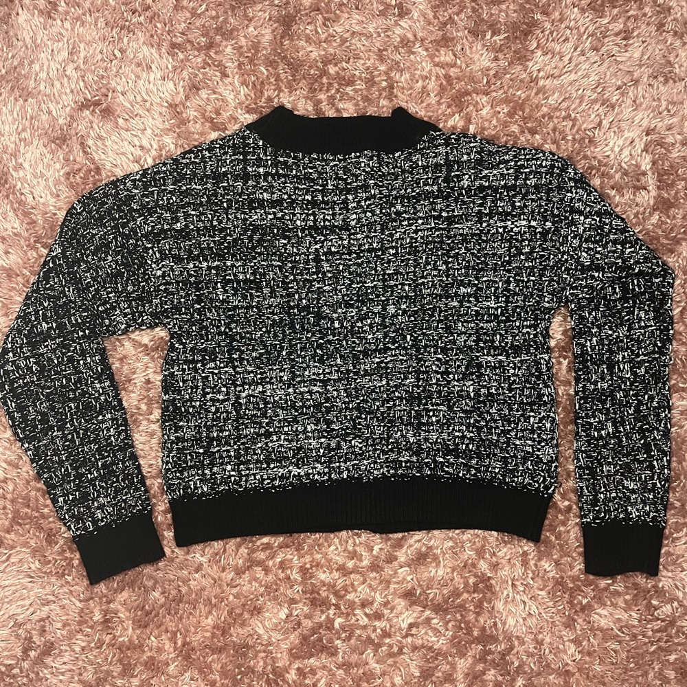 Jessica Simpson Black and White Cardigan - Picture 3 of 8